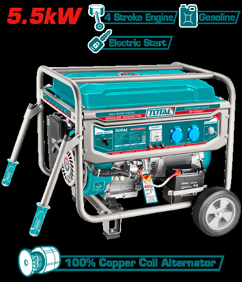 TOTAL GROUPE A/B 5500W/21A TP155001
