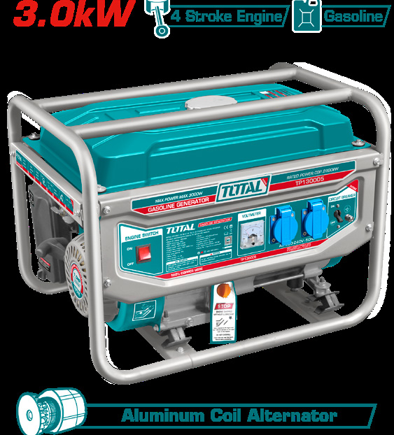 TOTAL GROUPE A/L 3000W/11A TP130005