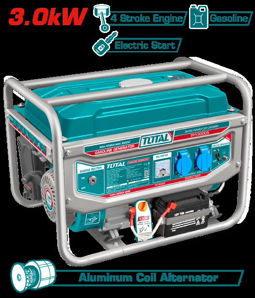 TOTAL GROUPE A/B 3000W/11A TP130005-1