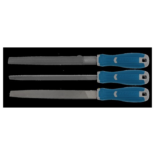 JEU 3PCS LIMES ACIER